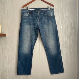 GAP 1969 Sexy Boyfriend Jeans Womens Size 30 Japanese Selvedge Denim Blue